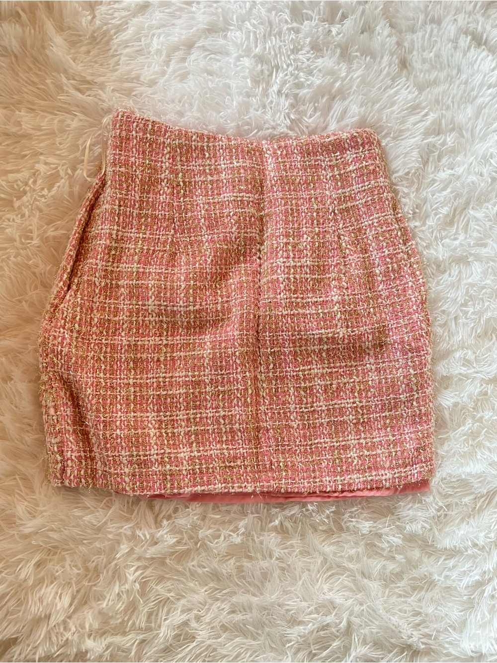 Pink Tweed Jacket and Skirt Set, Size XS, EUC - Picture 5 of 7